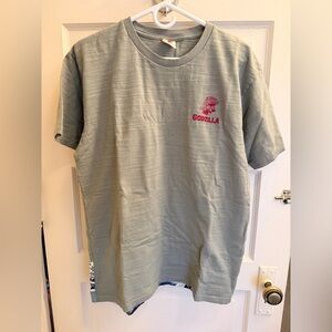 Godzilla Graphic Men's T-Shirt - Green/gray